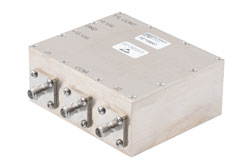 PE71S8007 - SPDT PIN Diode Swtich Operating from 10 MHz to 1000 MHz up to 30 Watts (+44.77 dBm) Hot Switching and SMA