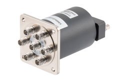 PE71S8022 - SP6T, Electromechanical Relay Normally Open Switch, 52GHz, 28VDC, Indicators, D-Sub, 2.4mm