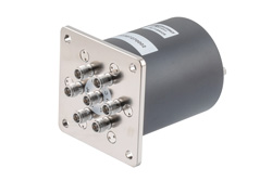 PE71S8025 - SP6T, Terminated, Electromechanical Relay Normally Open Switch, 52GHz, 28VDC, D-Sub, 2.4mm