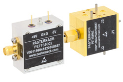 WR-12 PIN Diode SPDT Waveguide Switch Operating From 60 GHz to 90 GHz E, V Band With UG-387/U Flange
