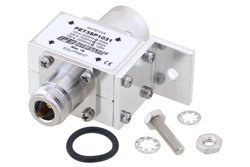 Type N M/F In/Out Bulkhead Coax RF Surge Protector 125MHz - 1GHz DC Block 500W 800uJ 50KA Blocking Cap and Gas Tube