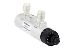 PE7402 - 0 to 50 dB Dial Step Attenuator, N Female To N Female With 1 dB Step Rated To 2 Watts Up To 2.7 GHz