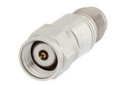 30 dB Fixed Attenuator, 1.85mm Male To 1.85mm Female Passivated Stainless Steel Body Rated To 1 Watt Up To 65 GHz