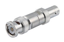 PE7437-1 - 1dB 50ohm fixed attenuator BNC plug to BNC jack 4GHz rated 2 watt