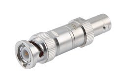 PE7437-6 - 6dB 50ohm fixed attenuator BNC plug to BNC jack 4GHz rated 2 watt