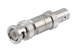 PE7437-8 - 8dB 50ohm fixed attenuator BNC plug to BNC jack 4GHz rated 2 watt