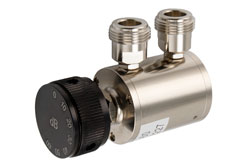 PE7439N-60 - 0 to 60 dB Rotary Step Attenuator, N-type Female to N-type Female With 10 dB Step Rated to 2 Watts Up to 6 GHz