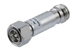 PE7451-3 - 3 dB Fixed Attenuator, 4.3-10 Male to 4.3-10 Female Rated to 2 Watts Up to 6 GHz