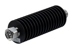 PE7453-30 - 30 dB Fixed Attenuator, 4.3-10 Male to 4.3-10 Female Rated to 100 Watts Up to 6 GHz