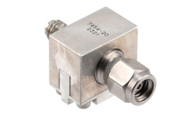 PE7454-20 - 20 dB Fixed Attenuator, 1.0 mm Male to 1.0 mm Female Rated to 0.5 Watts Up to 110 GHz