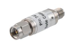PE7471-9 - 9 dB Fixed Attenuator, 3.5mm Male to 3.5mm Female Aluminum Body Rated to 2 Watts Up to 26.5 GHz