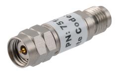 PE7510-1 - 1 dB Fixed Attenuator, 2.4mm Male to 2.4mm Female Stainless Steel Body Rated to 2 Watts Up to 50 GHz