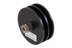 PE7512-10 - 10 dB Fixed Attenuator, 2.92mm Male to 2.92mm Female Black Anodized Aluminum Body Rated to 5 Watts Up to 40 GHz
