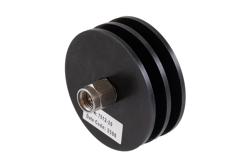 PE7512-20 - 20 dB Fixed Attenuator, 2.92mm Male to 2.92mm Female Black Anodized Aluminum Body Rated to 5 Watts Up to 40 GHz