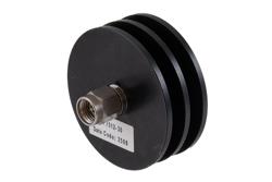 PE7512-30 - 30 dB Fixed Attenuator, 2.92mm Male to 2.92mm Female Black Anodized Aluminum Body Rated to 5 Watts Up to 40 GHz