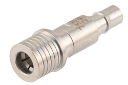 PE7520-2 - 2 dB Fixed Attenuator, QMA Male to QMA Female Brass Tri-Metal Body Rated to 2 Watts Up to 6 GHz