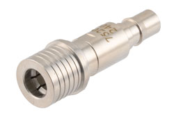 PE7520-6 - 6 dB Fixed Attenuator, QMA Male to QMA Female Brass Tri-Metal Body Rated to 2 Watts Up to 6 GHz