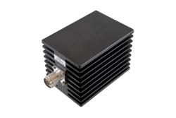 PE7582-40 - 40 dB Fixed Attenuator, N Male to N Female Aluminum Black Anodized Body Rated to 150 Watts Up to 10 GHz