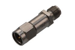 PE7700-30 - 30dB Fixed Attenuators for Cryogenic Application, SMA Male to SMA Female Passivated Stainless Steel Hex/Round Body Rated to 2W, DC to 18 GHz