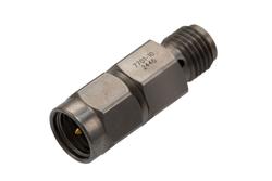 PE7701-10 - 10 dB Fixed Attenuator for Cryogenic Application, SMA Male to SMA Female Passivated Stainless Steel Body Rated to 2 Watt, DC to 18 GHz