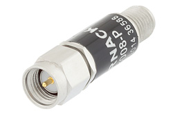 PE8008-P - Biased Detector, SMA, Positive Video Out, 8 GHz to 18 GHz