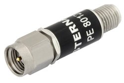 PE8012P - Schottky Zero Bias Detector, SMA, Positive Video Out, +20 dBm max Pin, 10 MHz to 12.4 GHz