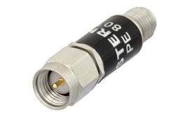 PE8015 - Schottky Zero Bias Detector, SMA, Negative Video Out, +20 dBm max Pin, 2 GHz to 4 GHz