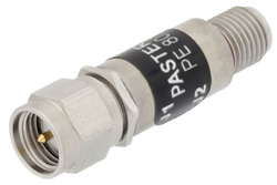 PE8017 - High Power Limiter, SMA, 100W Peak Power, 20 ns Recovery, 20 dBm Flat Leakage, 500 MHz to 1 GHz