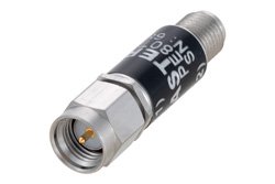 PE80T6001 - Tunnel Diode Zero Bias Detector, SMA, 5 nsec Pulse Risetime, Positive Video Out, +17 dBm max Pin, 100 MHz to 2 GHz