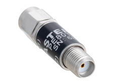 PE80T6003 - Tunnel Diode Zero Bias Detector, SMA, 5 nsec Pulse Risetime, Positive Video Out, +17 dBm max Pin, 100 MHz to 4 GHz