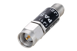 Tunnel Diode Detector, SMA, 5 nsec Pulse Risetime, Negative Video Out, +17 dBm max Pin, 500 MHz to 18 GHz