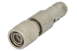 PE8219 - DC Block on Inner Conductor TNC Male to TNC Female Operating From 10 MHz to 18 GHz