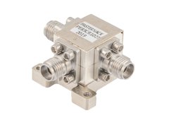 PE83CR1027 - Circulator with 12 dB Isolation from 18 GHz to 26.5 GHz, 10 Watts and 2.92mm Female