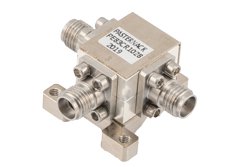 PE83CR1028 - Circulator with 13 dB Isolation from 22 GHz to 33 GHz, 10 Watts and 2.92mm Female