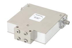 High Power Isolator With 18 dB Isolation From 1 GHz to 2 GHz, 50 Watts And SMA Female