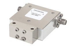 High Power Isolator With 20 dB Isolation From 2 GHz to 4 GHz, 50 Watts And SMA Female