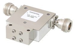 High Power Isolator With 20 dB Isolation From 2 GHz to 4 GHz, 50 Watts And N Female