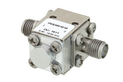 PE83IR1010 - High Power Isolator With 16 dB Isolation From 8 GHz to 18 GHz, 50 Watts And SMA Female