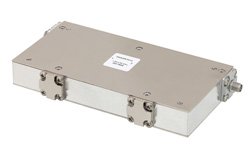 Dual Junction Isolator With 36 dB Isolation From 1 GHz to 2 GHz, 10 Watts And N Female