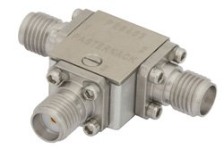 PE8403 - Circulator With 18 dB Isolation From 7 GHz to 12.4 GHz, 10 Watts And SMA Female