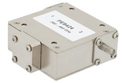 PE8424 - High Power Isolator With 20 dB Isolation From 380 MHz to 460 MHz, 100 Watts And SMA Female