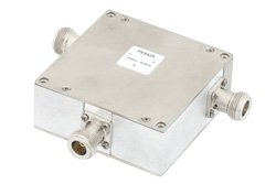 PE8429 - High Power Circulator With 20 dB Isolation From 330 MHz to 403 MHz, 150 Watts And N Female