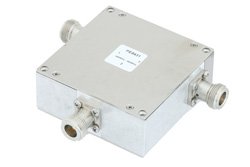 PE8431 - High Power Circulator With 20 dB Isolation From 450 MHz to 520 MHz, 150 Watts And N Female