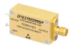 PE85N1001 - SMA Calibrated Noise Source Module, Output ENR of 30 dB, +28 VDC, 0.01 MHz to 2 GHz