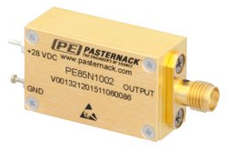 PE85N1002 - SMA Calibrated Noise Source Module, Output ENR of 15 dB, +28 VDC, 10 MHz to 6 GHz