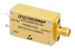PE85N1003 - SMA Calibrated Noise Source Module, Output ENR of 26 dB, +28 VDC, 10 MHz to 6 GHz
