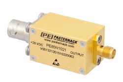 PE85N1021 - SMA Calibrated Noise Source Module, Output ENR of 15 dB, +28 VDC, 10 MHz to 6 GHz
