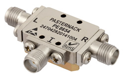 PE8654 - Triple Balanced Mixer Operating From 6 GHz to 18 GHz With an IF Range From 1.5 GHz to 8 GHz And LO Power of +10 dBm, SMA