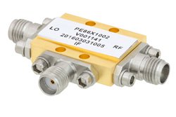 PE86X1002 - Double Balanced Mixer Operating From 23 GHz to 37 GHz With an IF Range From DC to 13 GHz And LO Power of +13 dBm, Field Replaceable 2.92mm