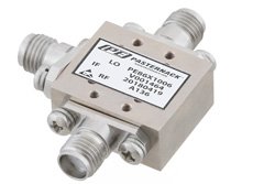 PE86X1006 - Double Balanced Mixer Operating from 5 GHz to 20 GHz with an IF Range from DC to 3 GHz and LO Power of +20 dBm, Field Replaceable SMA